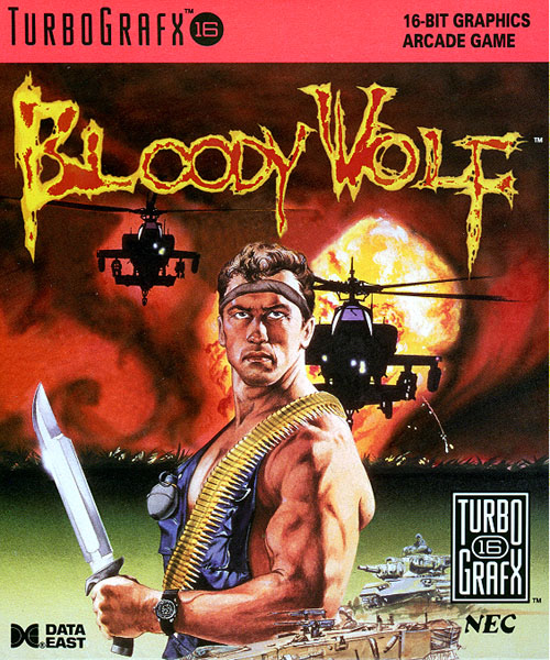 Bloody Wolf (USA) Box Scan